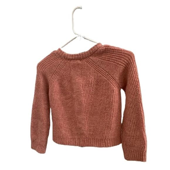 Copper Key-Crew Neck-Sweater-Soft Acrylic Blend-Pink-Girls-6X - Picture 2 of 3